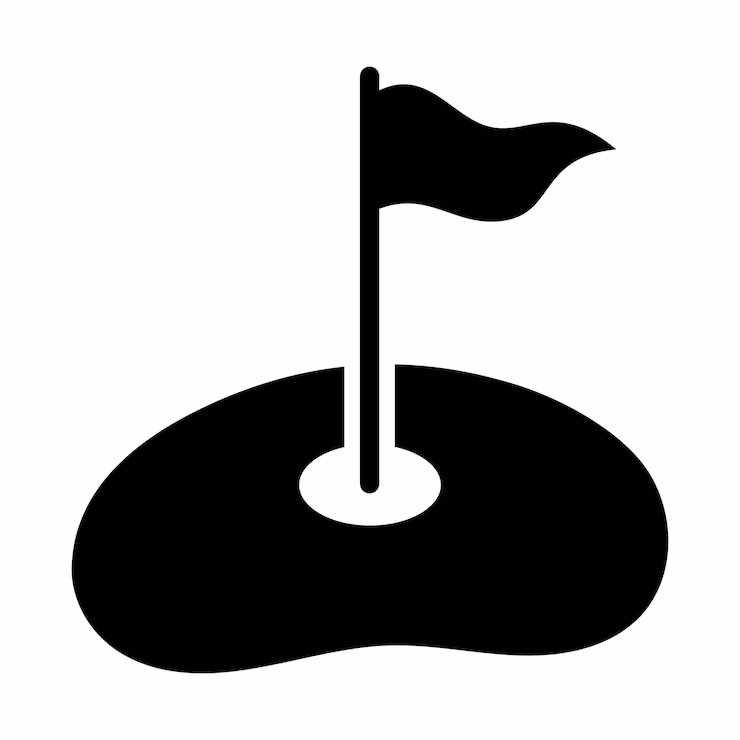 Golf flag / pin